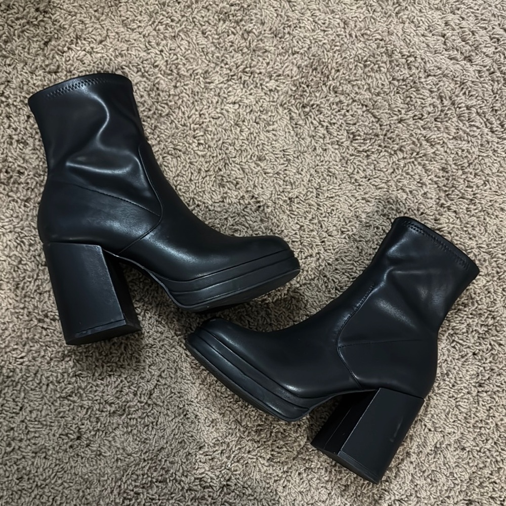 Chunky Ankle Booties